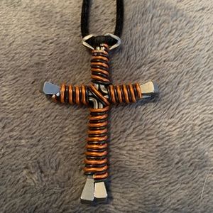 Handmade cross necklace
